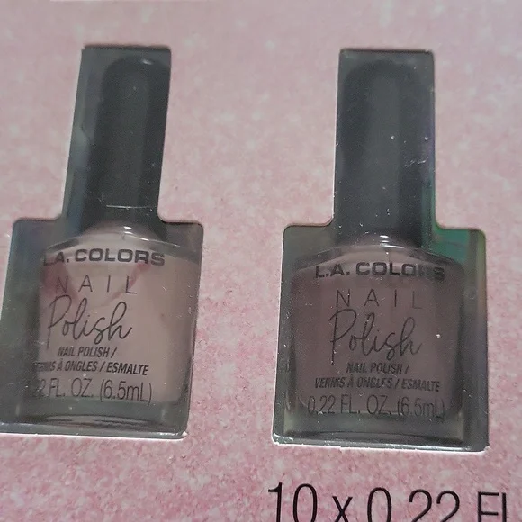 L.A. Colors Luxe Polish Limited Edition Set Ten Beautiful Nail Polish  Colors - Picture 9 of 11